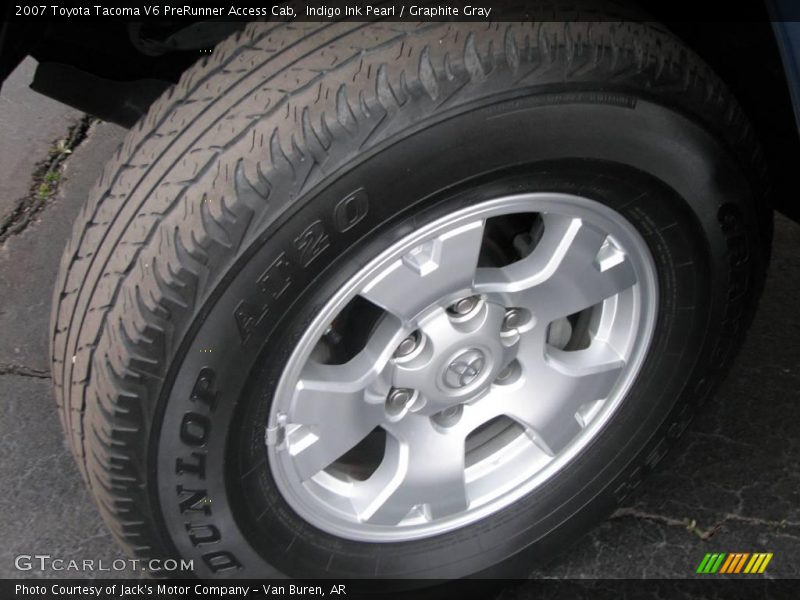 Indigo Ink Pearl / Graphite Gray 2007 Toyota Tacoma V6 PreRunner Access Cab