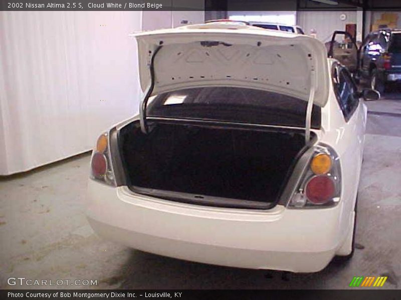 Cloud White / Blond Beige 2002 Nissan Altima 2.5 S