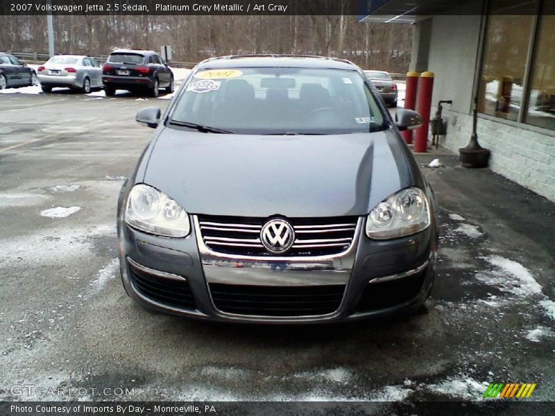 Platinum Grey Metallic / Art Gray 2007 Volkswagen Jetta 2.5 Sedan