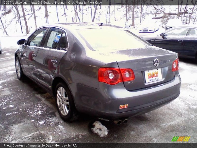 Platinum Grey Metallic / Art Gray 2007 Volkswagen Jetta 2.5 Sedan