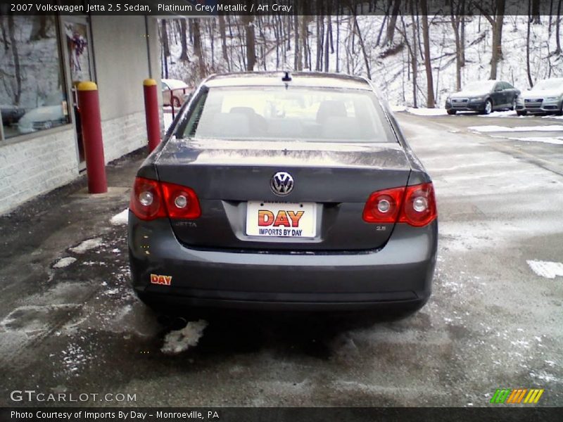 Platinum Grey Metallic / Art Gray 2007 Volkswagen Jetta 2.5 Sedan