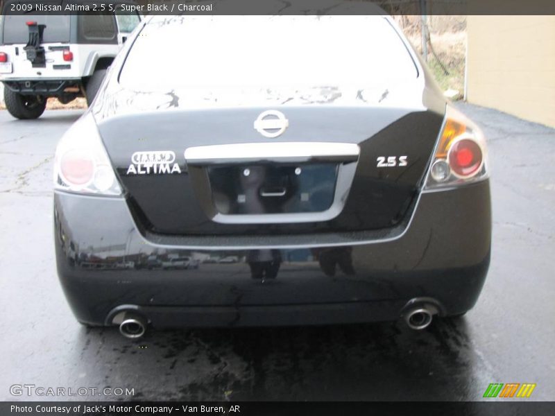 Super Black / Charcoal 2009 Nissan Altima 2.5 S