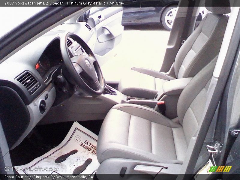Platinum Grey Metallic / Art Gray 2007 Volkswagen Jetta 2.5 Sedan
