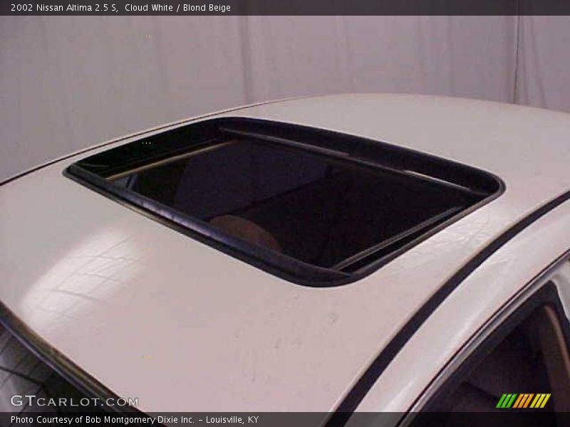 Cloud White / Blond Beige 2002 Nissan Altima 2.5 S
