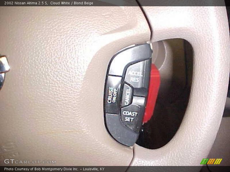 Cloud White / Blond Beige 2002 Nissan Altima 2.5 S
