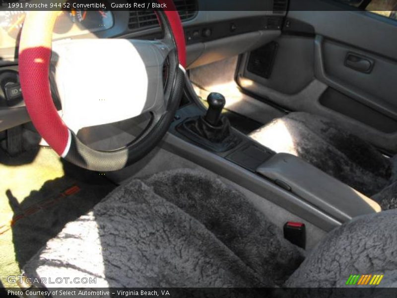 Guards Red / Black 1991 Porsche 944 S2 Convertible