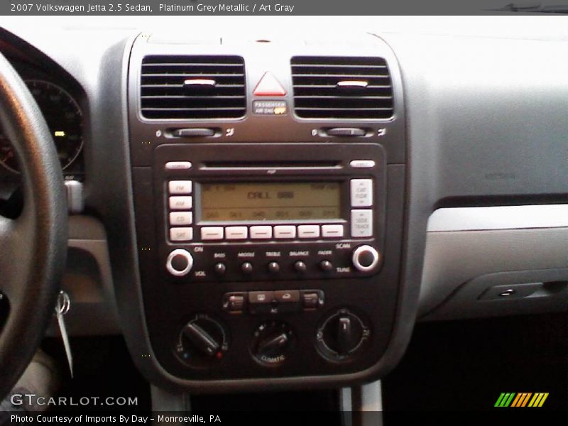 Platinum Grey Metallic / Art Gray 2007 Volkswagen Jetta 2.5 Sedan