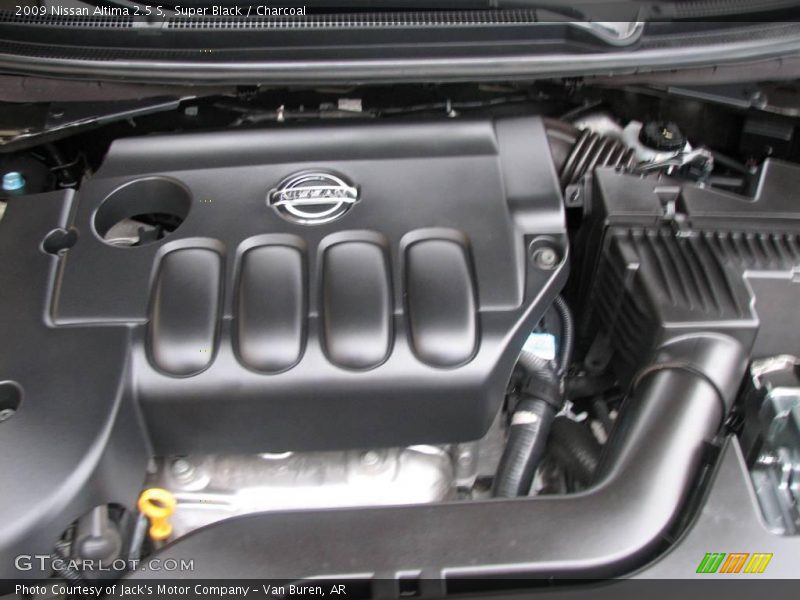Super Black / Charcoal 2009 Nissan Altima 2.5 S