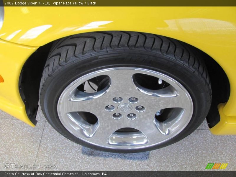 Viper Race Yellow / Black 2002 Dodge Viper RT-10