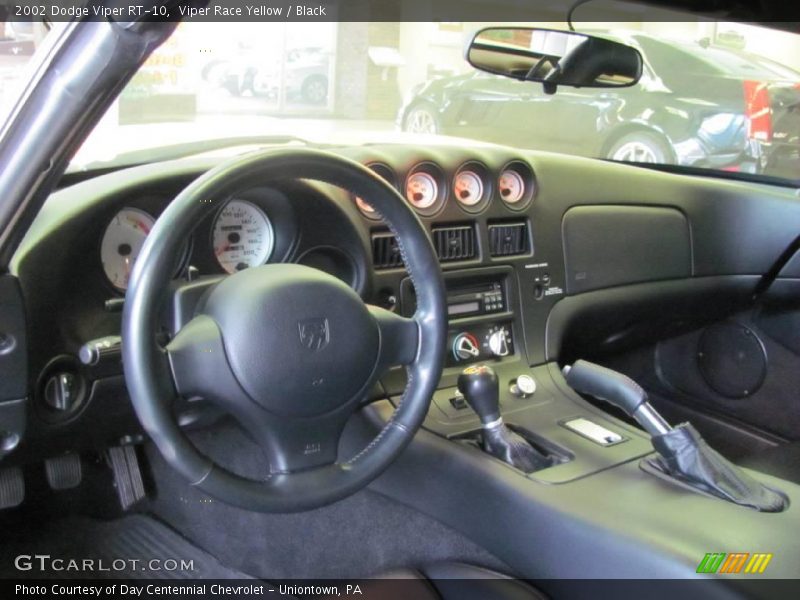 Viper Race Yellow / Black 2002 Dodge Viper RT-10