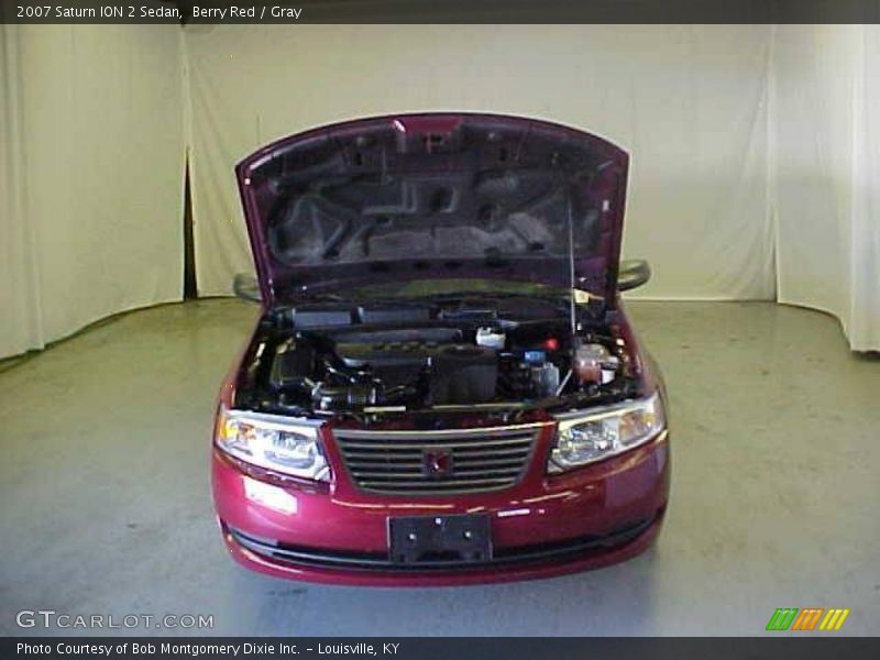 Berry Red / Gray 2007 Saturn ION 2 Sedan