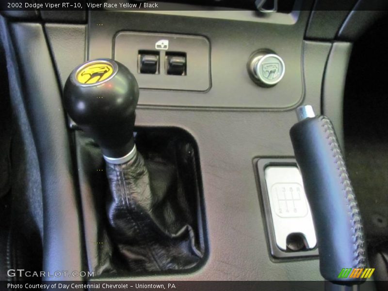 Viper Race Yellow / Black 2002 Dodge Viper RT-10