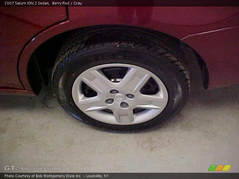 Berry Red / Gray 2007 Saturn ION 2 Sedan