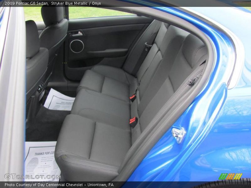 Stryker Blue Metallic / Onyx 2009 Pontiac G8 Sedan