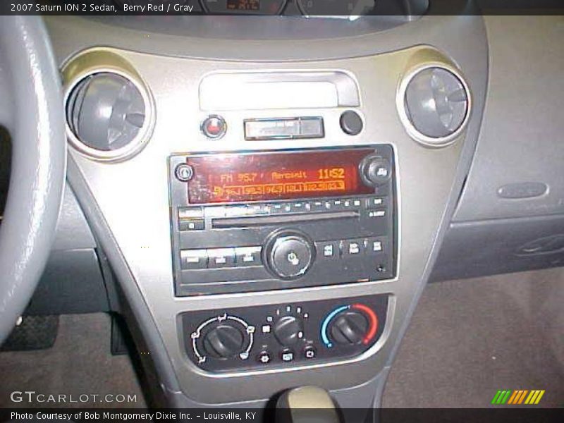 Berry Red / Gray 2007 Saturn ION 2 Sedan