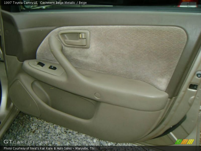 Cashmere Beige Metallic / Beige 1997 Toyota Camry LE