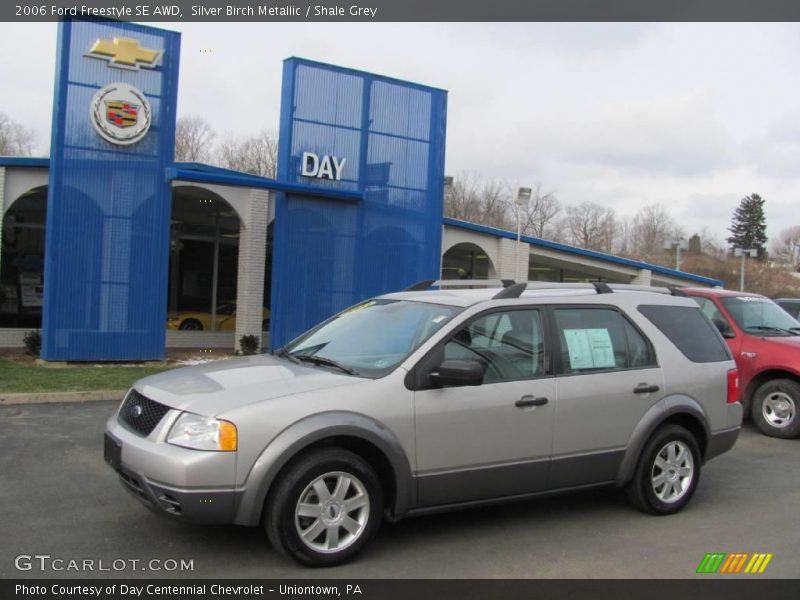 Silver Birch Metallic / Shale Grey 2006 Ford Freestyle SE AWD