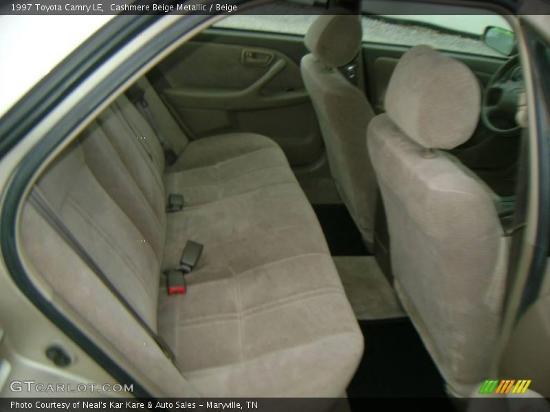 Cashmere Beige Metallic / Beige 1997 Toyota Camry LE