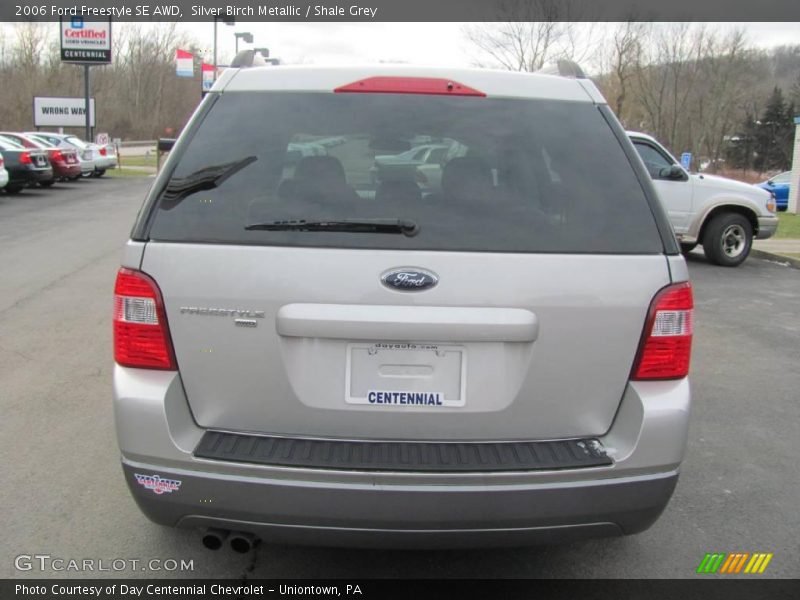 Silver Birch Metallic / Shale Grey 2006 Ford Freestyle SE AWD