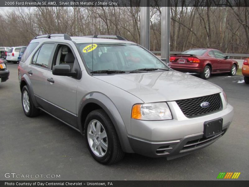 Silver Birch Metallic / Shale Grey 2006 Ford Freestyle SE AWD