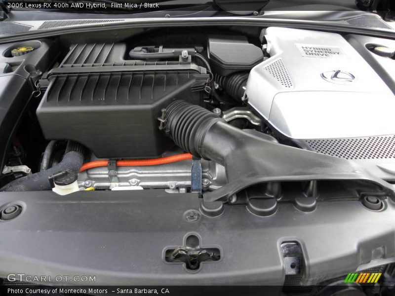 Flint Mica / Black 2006 Lexus RX 400h AWD Hybrid