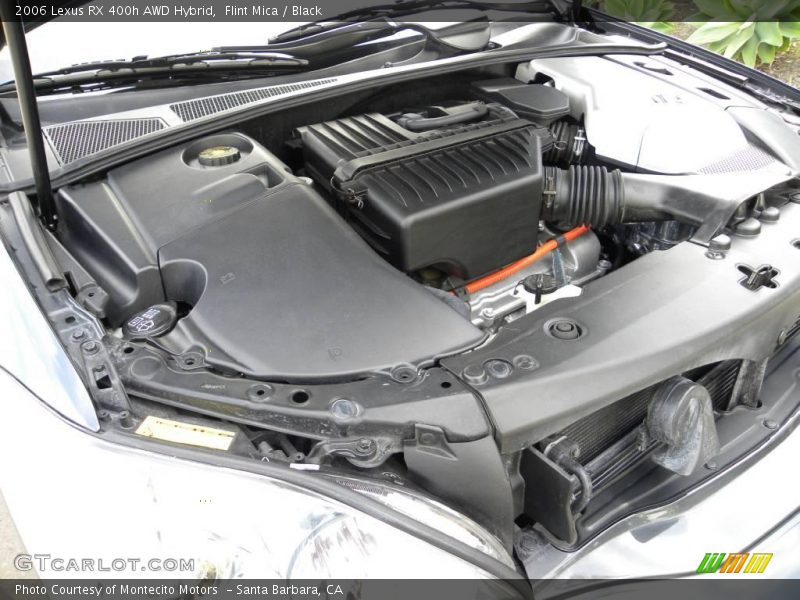 Flint Mica / Black 2006 Lexus RX 400h AWD Hybrid