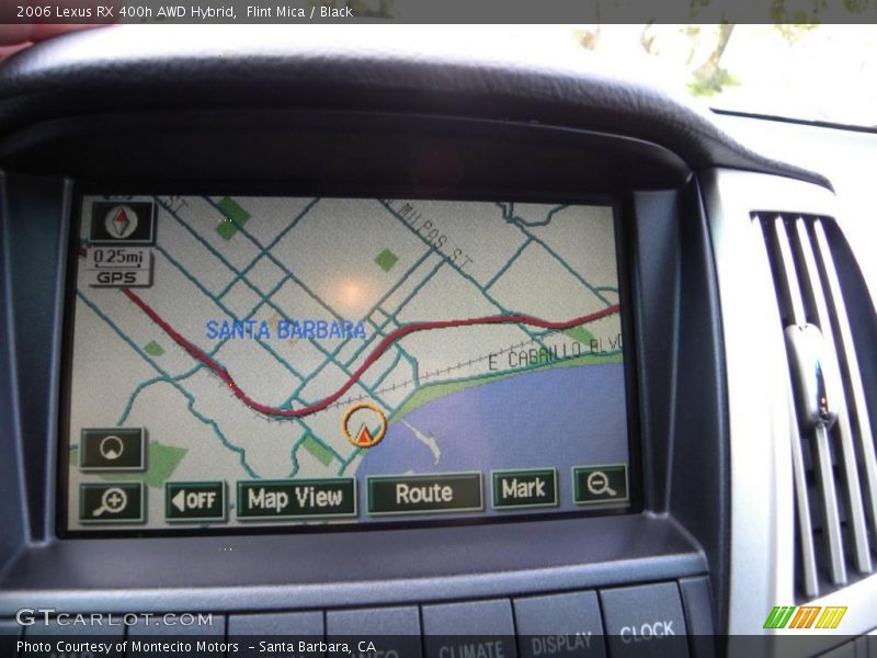 Flint Mica / Black 2006 Lexus RX 400h AWD Hybrid