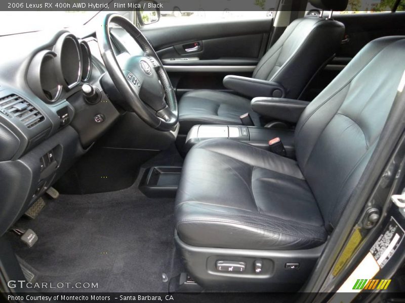 Flint Mica / Black 2006 Lexus RX 400h AWD Hybrid