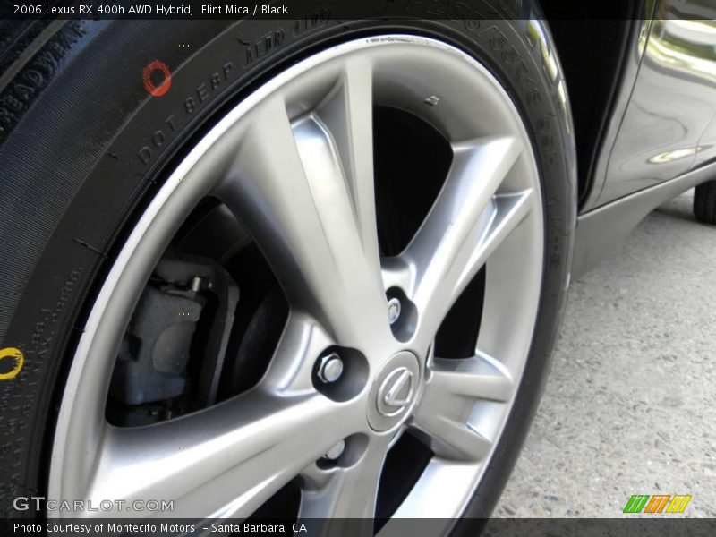 Flint Mica / Black 2006 Lexus RX 400h AWD Hybrid