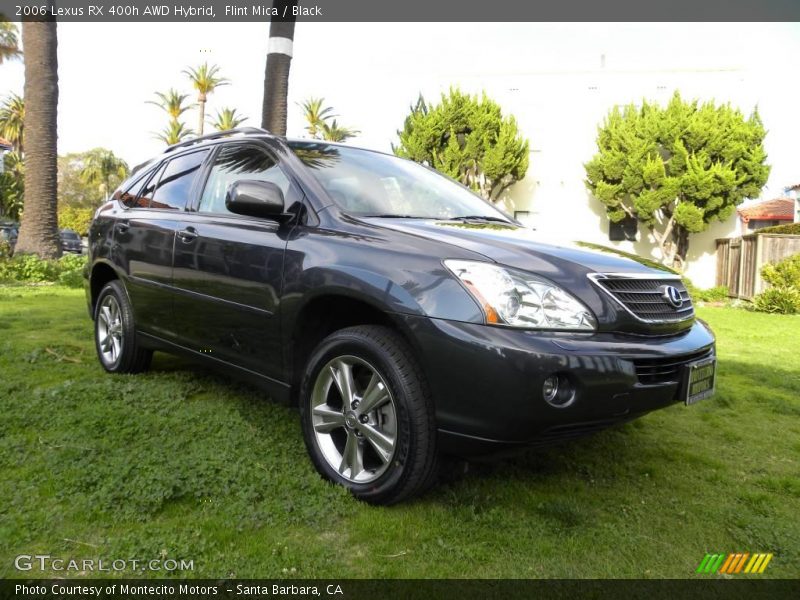 Flint Mica / Black 2006 Lexus RX 400h AWD Hybrid