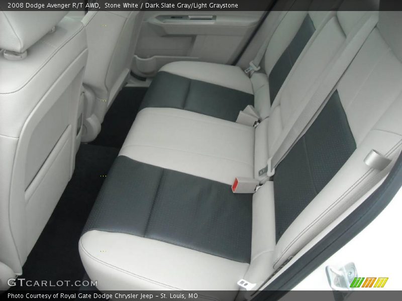 Stone White / Dark Slate Gray/Light Graystone 2008 Dodge Avenger R/T AWD