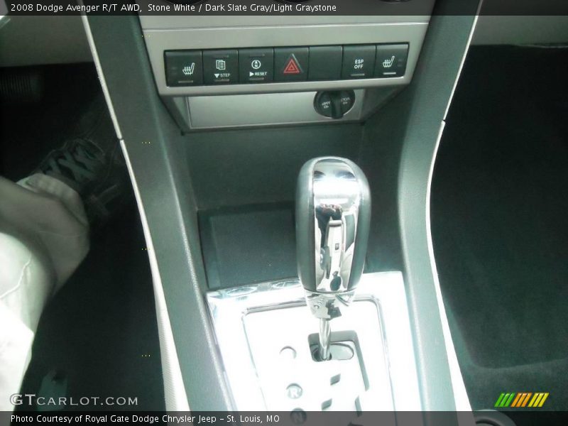 Stone White / Dark Slate Gray/Light Graystone 2008 Dodge Avenger R/T AWD