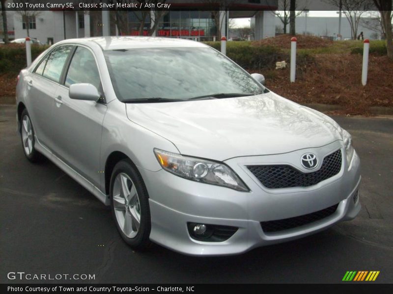 Classic Silver Metallic / Ash Gray 2010 Toyota Camry SE