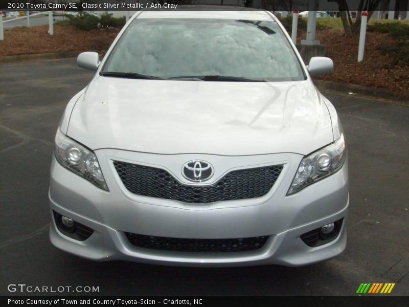 Classic Silver Metallic / Ash Gray 2010 Toyota Camry SE