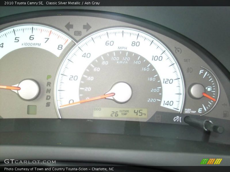 Classic Silver Metallic / Ash Gray 2010 Toyota Camry SE