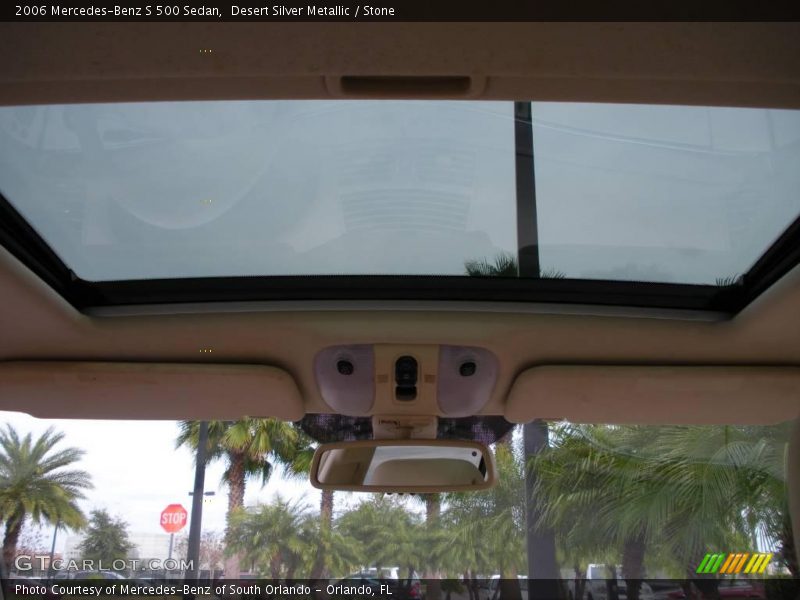 Desert Silver Metallic / Stone 2006 Mercedes-Benz S 500 Sedan