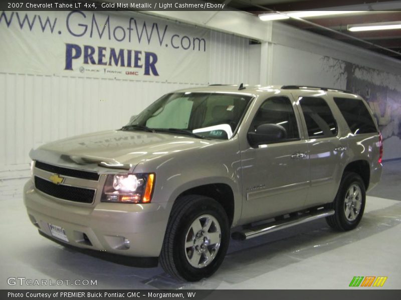 Gold Mist Metallic / Light Cashmere/Ebony 2007 Chevrolet Tahoe LT 4x4