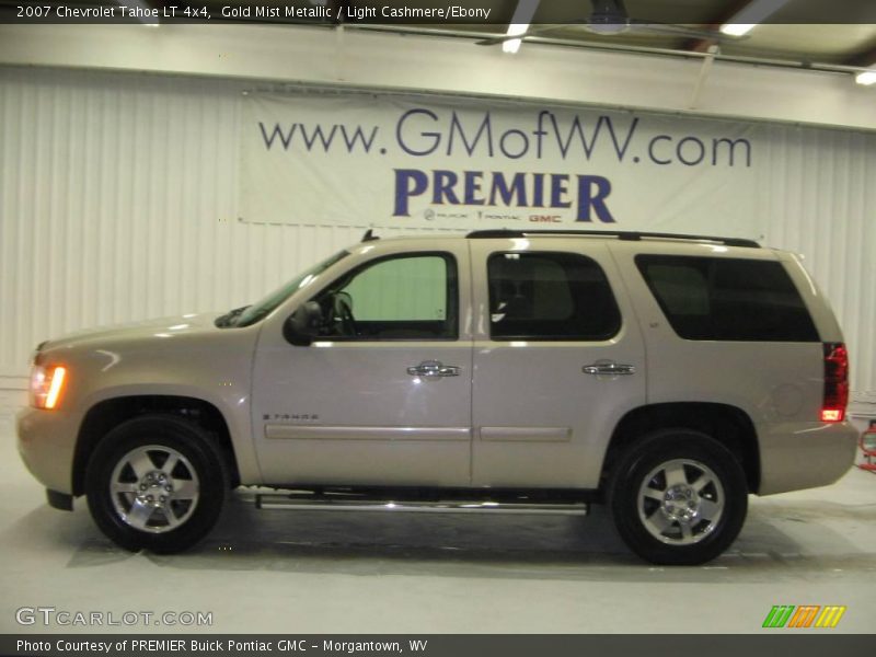 Gold Mist Metallic / Light Cashmere/Ebony 2007 Chevrolet Tahoe LT 4x4