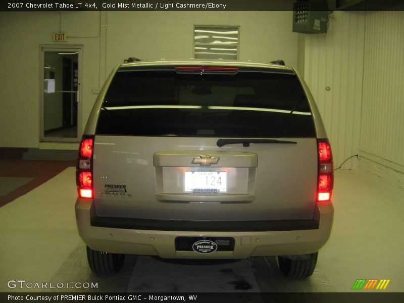 Gold Mist Metallic / Light Cashmere/Ebony 2007 Chevrolet Tahoe LT 4x4