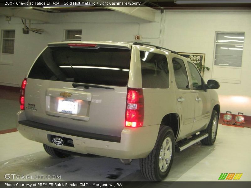 Gold Mist Metallic / Light Cashmere/Ebony 2007 Chevrolet Tahoe LT 4x4
