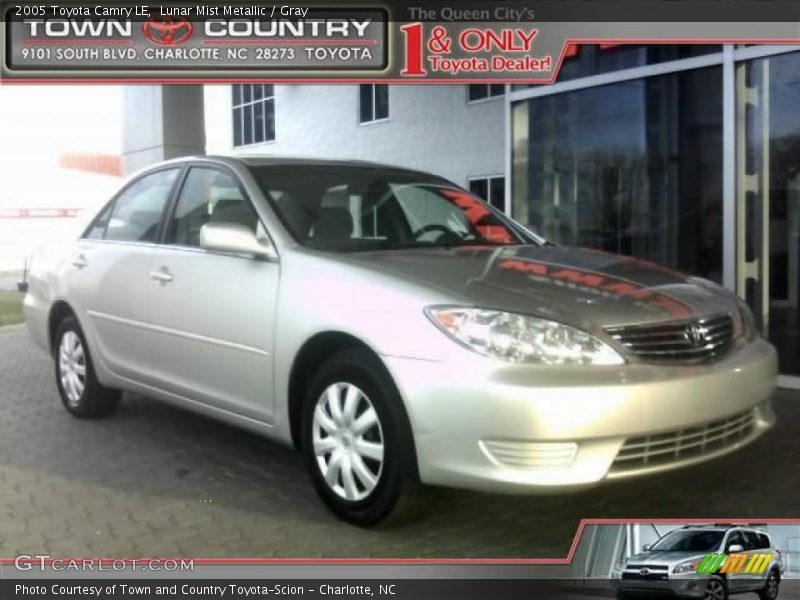 Lunar Mist Metallic / Gray 2005 Toyota Camry LE