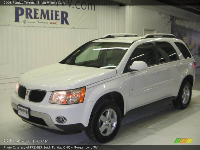 Bright White / Sand 2008 Pontiac Torrent