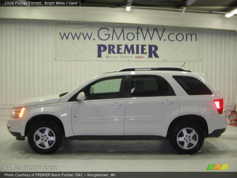 Bright White / Sand 2008 Pontiac Torrent