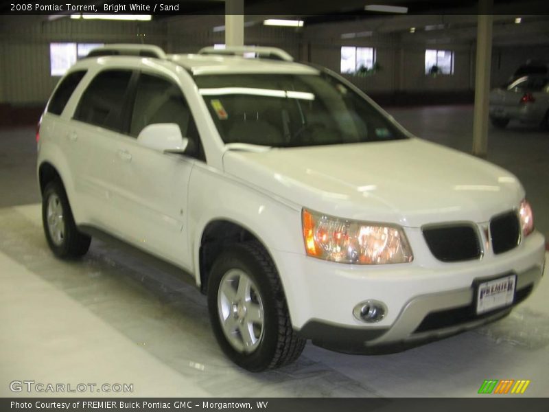 Bright White / Sand 2008 Pontiac Torrent