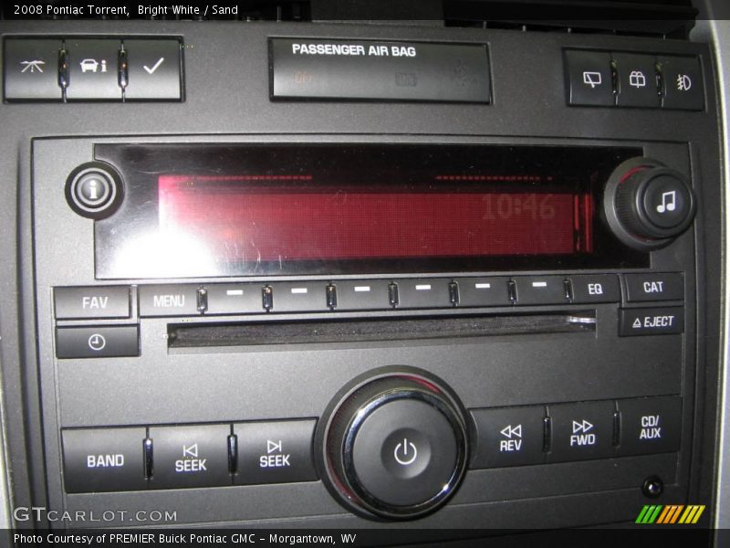 Bright White / Sand 2008 Pontiac Torrent