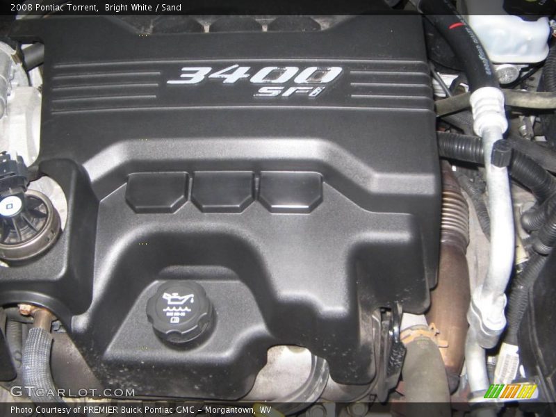 Bright White / Sand 2008 Pontiac Torrent