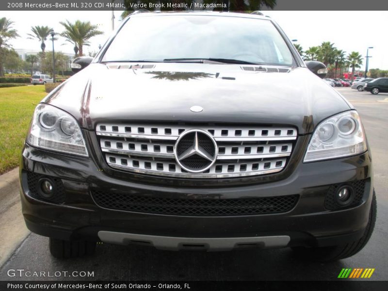 Verde Brook Metallic / Macadamia 2008 Mercedes-Benz ML 320 CDI 4Matic