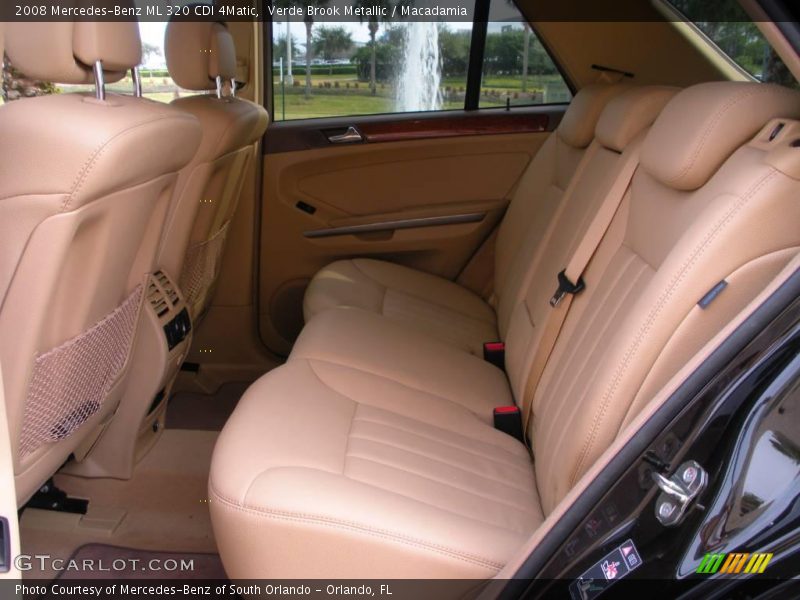 Verde Brook Metallic / Macadamia 2008 Mercedes-Benz ML 320 CDI 4Matic