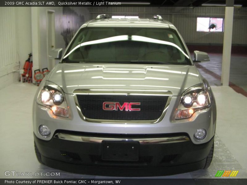Quicksilver Metallic / Light Titanium 2009 GMC Acadia SLT AWD