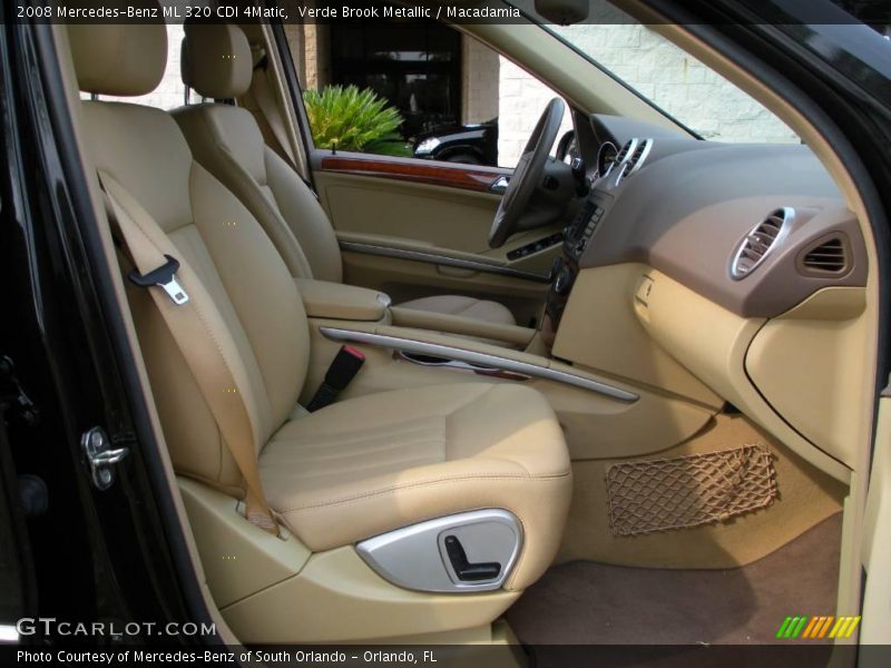 Verde Brook Metallic / Macadamia 2008 Mercedes-Benz ML 320 CDI 4Matic